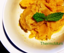 Orange and Mint Sorbet