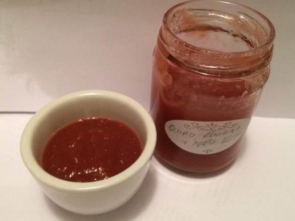 Quince, Rhubarb and Apple Jam 