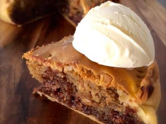 Naughty Chocolate Chip Pie