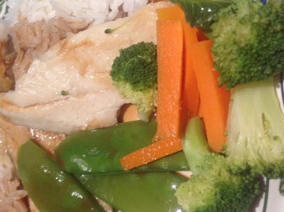 Easy Steamed White Fish With a Sweet Coconut Sauce