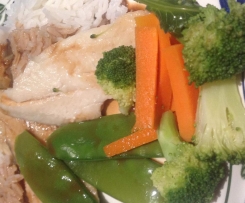 Easy Steamed White Fish With a Sweet Coconut Sauce