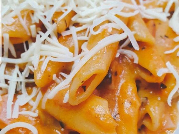 Pasta tuna and smoked turkey