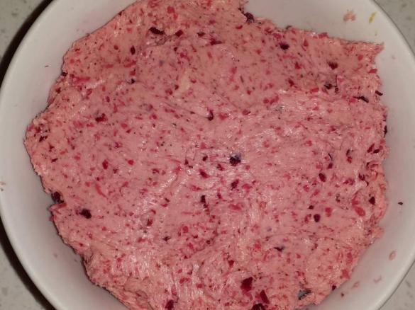 Horseradish and Beetroot Butter