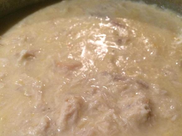 Quickest Ever Creamy Chicken & Corn Soup