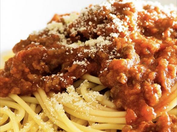 Spaghetti bolognese