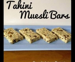 Tahini Muesli Bars