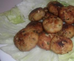 Fish Balls lightly fried in Vegetable Oil