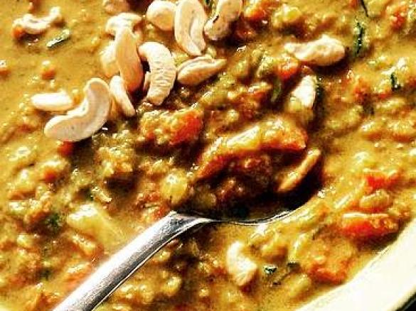 Veggie Korma Curry Soup