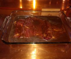 Marinated flank steak