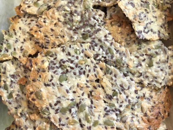 Sue's Secret Seedy Sheet Crackers