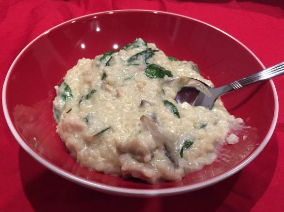 Clone of Creamy Chicken and Mushroom Risotto