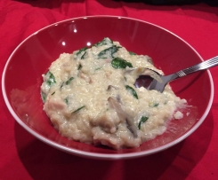 Clone of Creamy Chicken and Mushroom Risotto