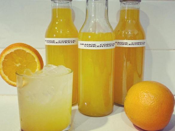 Orange cordial concentrate