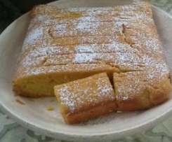 Pumpkin Citrus Syrup cake