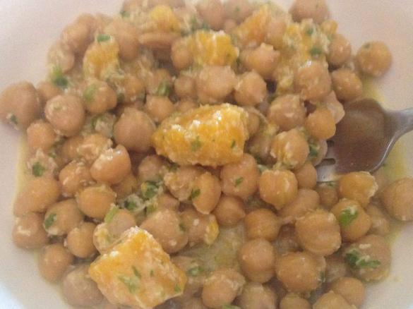 Coconut & Chickpea Salad