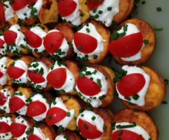 Mini Tomato & Feta Frittata's