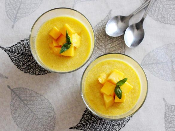 Mango Mousse Cups