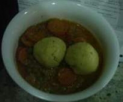 Lamb or Beef Stew with GF Parsley Dumplings