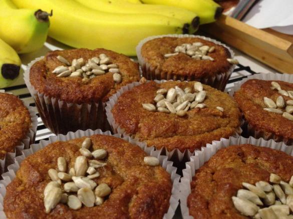 Paleo Banana Nut Muffins