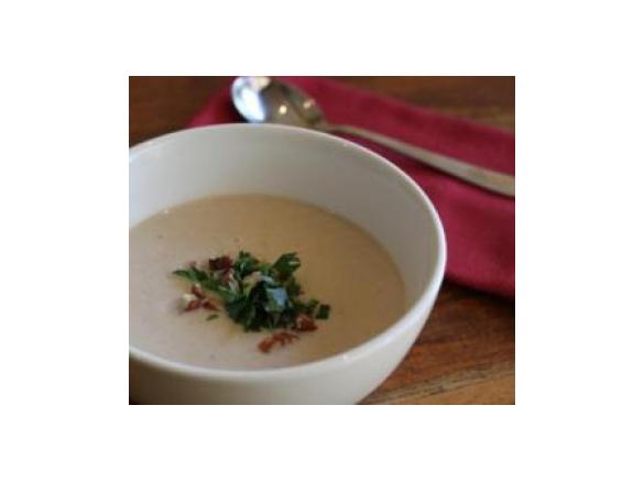 Celeriac and Pecan Soup