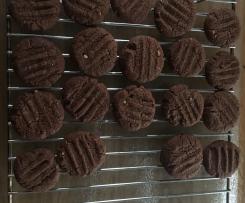 Chocolate & Almond cookies