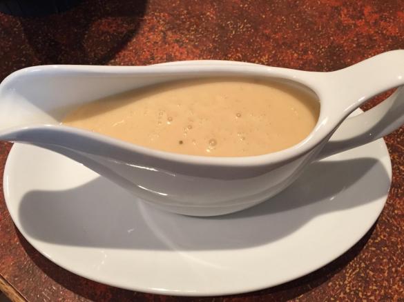 Old fashioned pan juice gravy