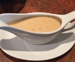 Old fashioned pan juice gravy