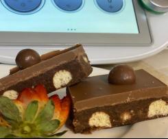 Chocolate Malteser Slice