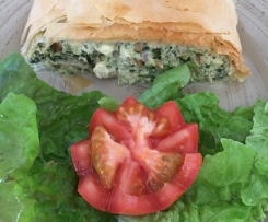 Silverbeet, Chicken, Feta and Pinenut Roll